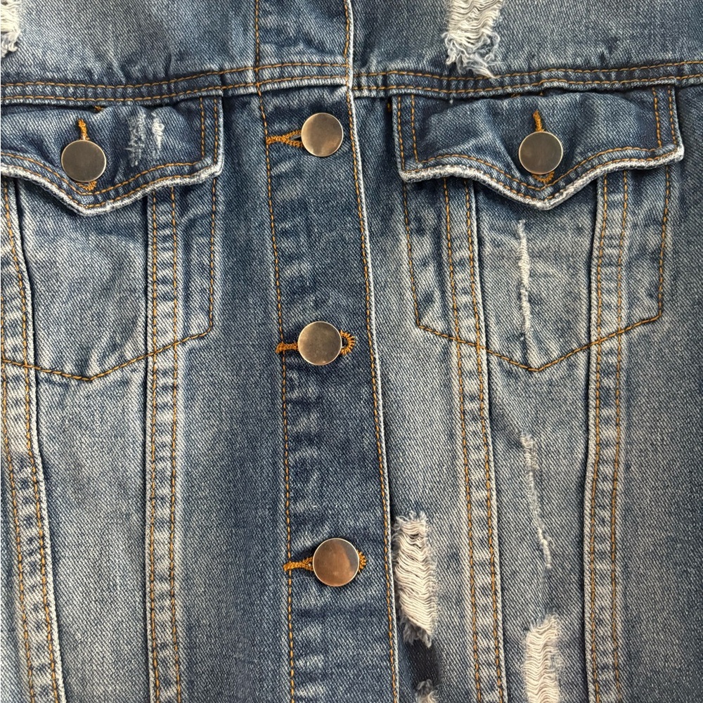 American Bazi Denim Jacket 100% cotton - Picture 5 of 10